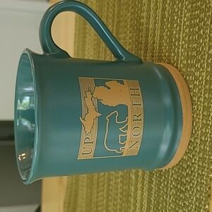 Ceramic Up North Michigan Mug Cup Upper Peninsula
